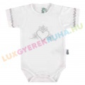 UTOLSÓ! - F.S. Baby elegáns rövid ujjú pamut lány body - Sweet Heart