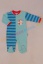 UTOLSÓ - F.S. Baby elöl gombolós pamut rugdalózó fiúknak, kezeslábas, pizsama - Little Star