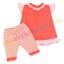 UTOLSÓ! - F.S. Baby fodros vállú pamut tunika és leggings lányoknak - Spring Garden